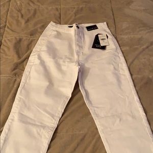 Fashion Nova high-waist skinny jeans.
